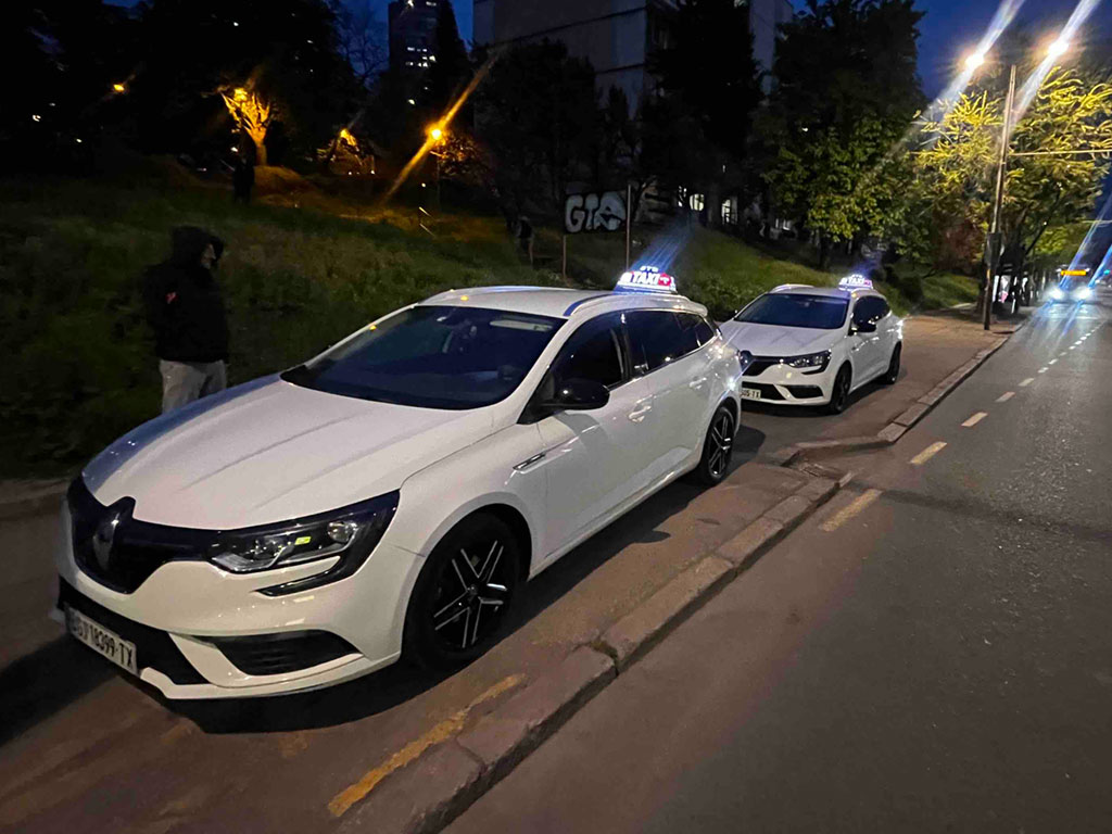 STB taxi detalj